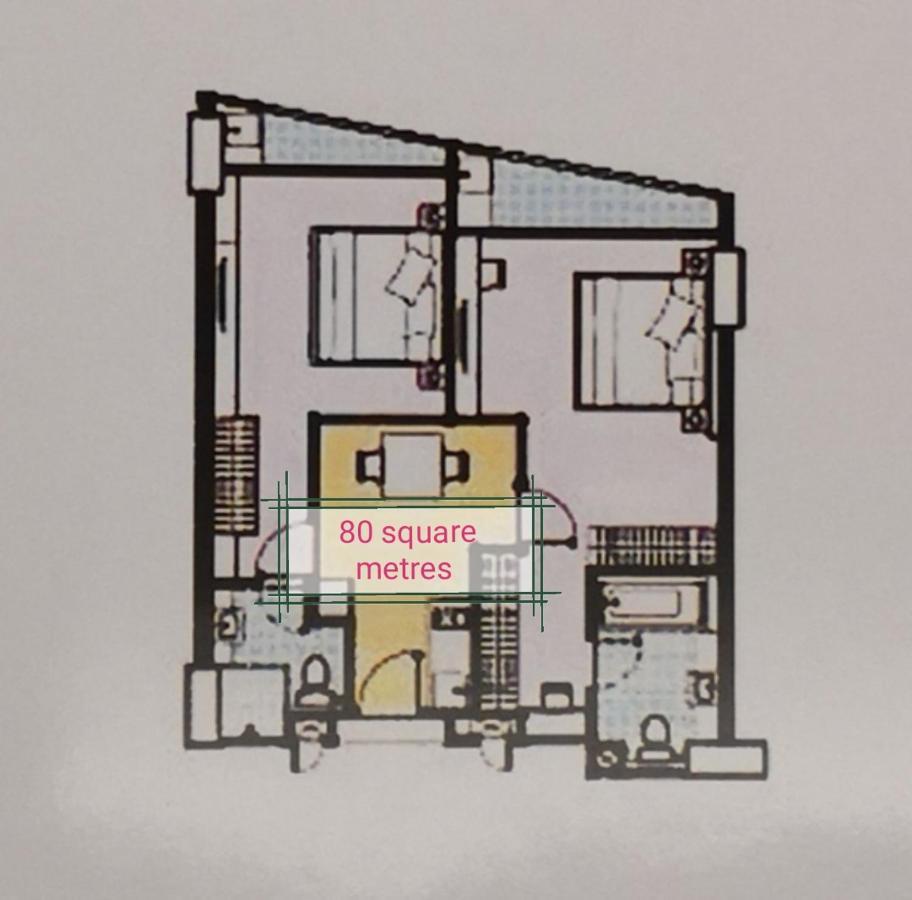U-Home Private 80-86Sqm Adjustable 2Bedrooms Wooden Decor 80平米 Chiang Mai Extérieur photo